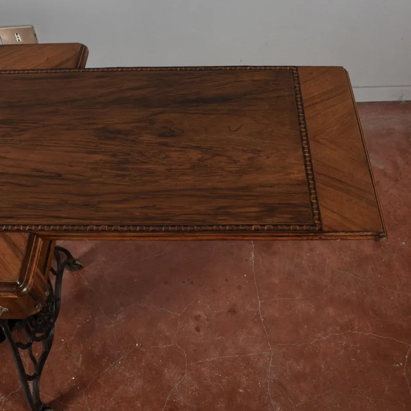 Hot Pamono Pull-Out Sewing Machine Table with Drawers from Excella, 20th Century