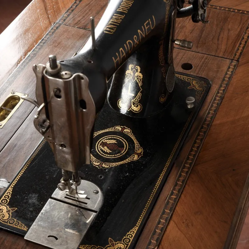 Hot Pamono Pull-Out Sewing Machine Table with Drawers from Excella, 20th Century