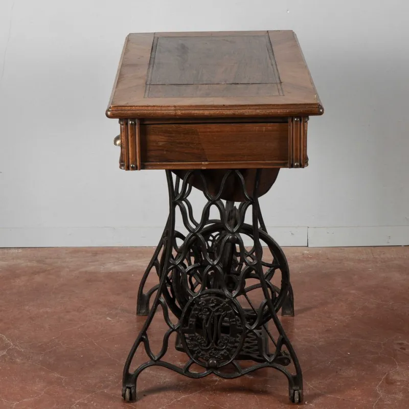 Hot Pamono Pull-Out Sewing Machine Table with Drawers from Excella, 20th Century