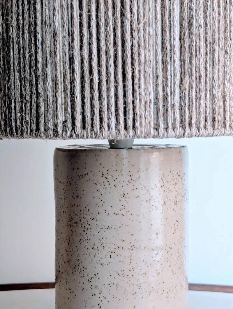 Pamono Puntini Lampshade from Cicindèle Ceramica> Table Lamps