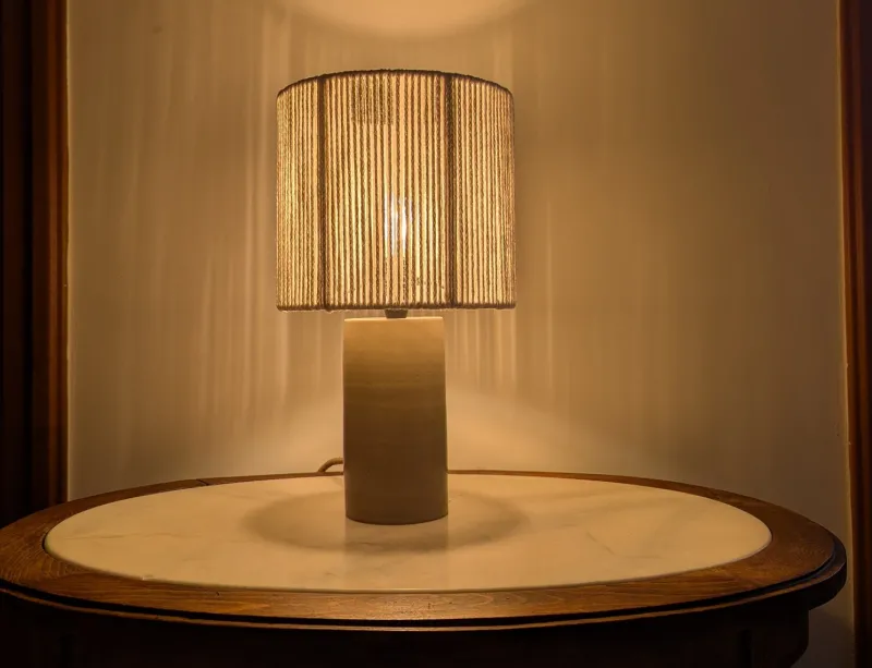 Pamono Puntini Lampshade from Cicindèle Ceramica> Table Lamps