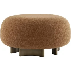 Clearance Pamono Punto E Virgola Bouclé Wool Pouf by Morica Design