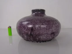 Pamono Purple & Blue Studio Ceramic Vase, Japan, 1960s><noscript><img width=