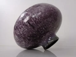 Pamono Purple & Blue Studio Ceramic Vase, Japan, 1960s><noscript><img width=