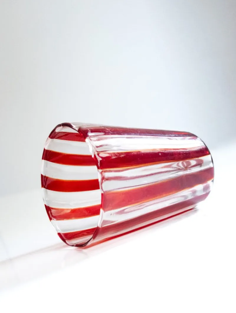 Hot Pamono Purpurri of Angelo Ballarin Glasses by Mariana Iskra, Set of 6