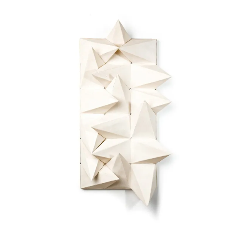 Pamono Pyramids No. 2 Wall Sculpture by Sebastiao Lobo> Wall Decor