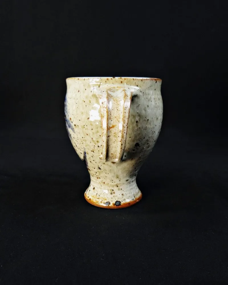 Best Pamono Pyrite Stoneware Pitcher with Thistle Decoration by Suzanne Dauliach, 1970s