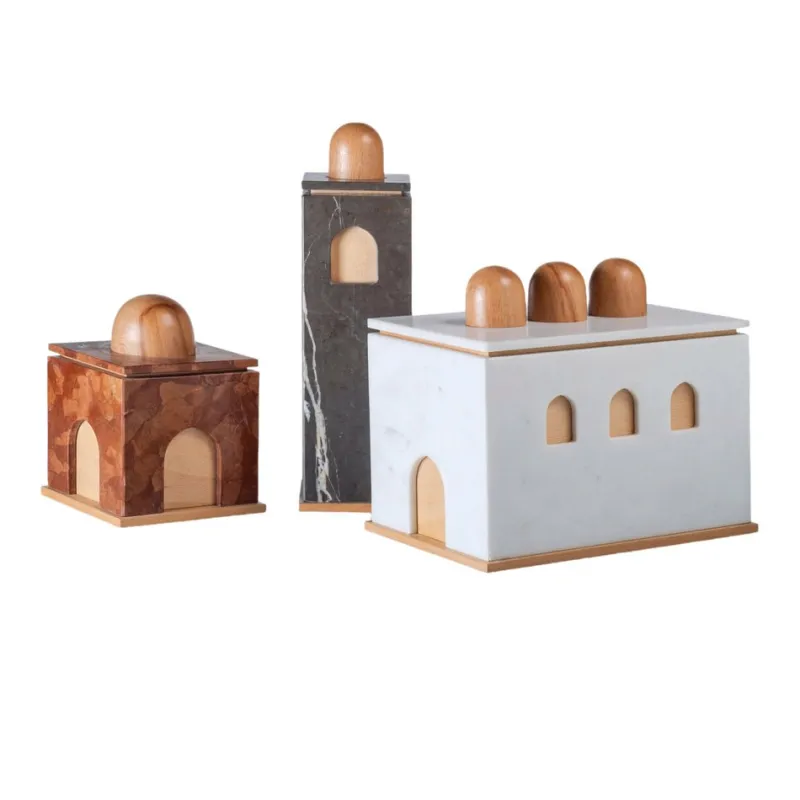 Pamono Qua Box Set by Gabriele D'Angelo for Kimano> Trunks, Crates & Baskets