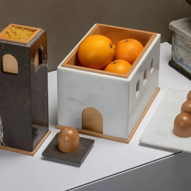 Pamono Qua Box Set by Gabriele D'Angelo for Kimano> Trunks, Crates & Baskets