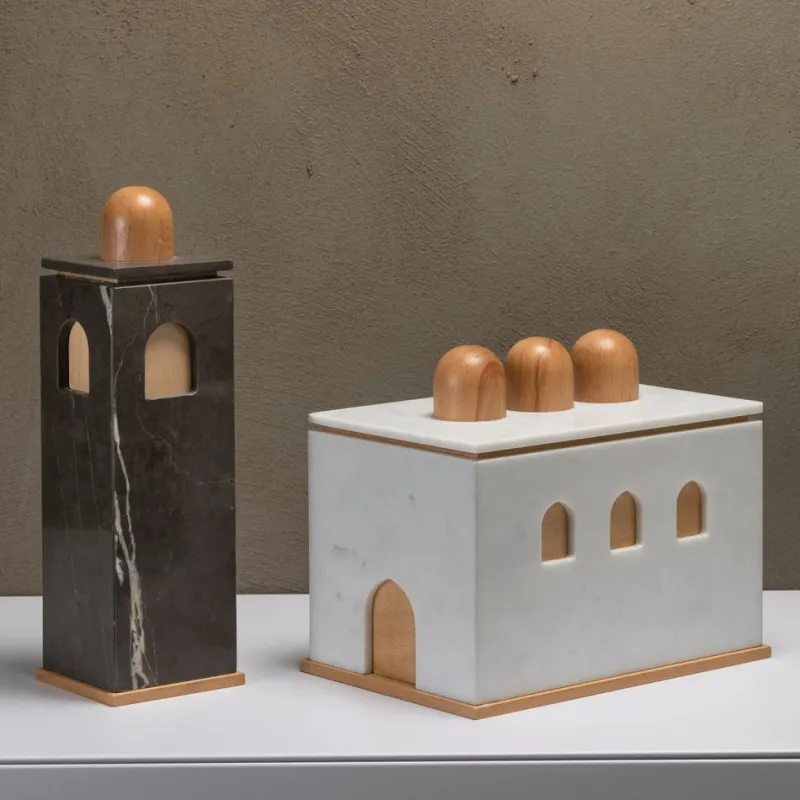 Pamono Qua Box Set by Gabriele D'Angelo for Kimano> Trunks, Crates & Baskets