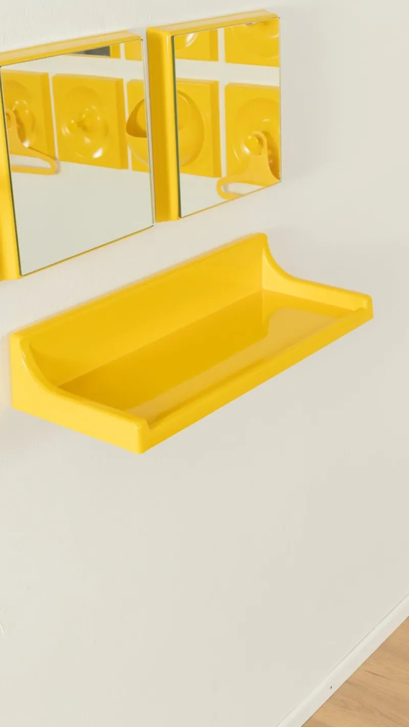 Pamono Quadro Wardrobe Set by Jürgen Lange for Schönbuch, Set of 7> Racks, Hooks & Valets