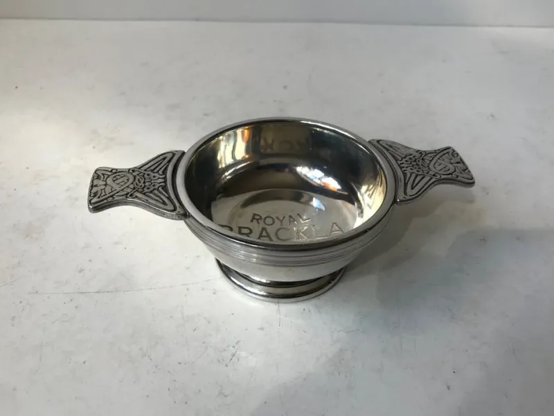 Pamono Quaich for Whiskey Tasting from Royal Brackla, Scotland, 1990s