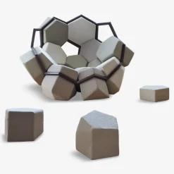 Pamono Quartz Armchair by CTRL ZAK & Davide Barzaghi for Biosofa> Seating