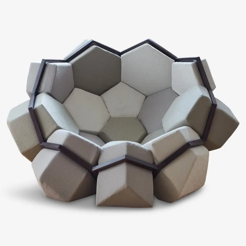 Pamono Quartz Armchair by CTRL ZAK & Davide Barzaghi for Biosofa> Seating