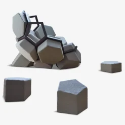 Pamono Quartz Armchair by CTRL ZAK & Davide Barzaghi for Biosofa><noscript><img width=