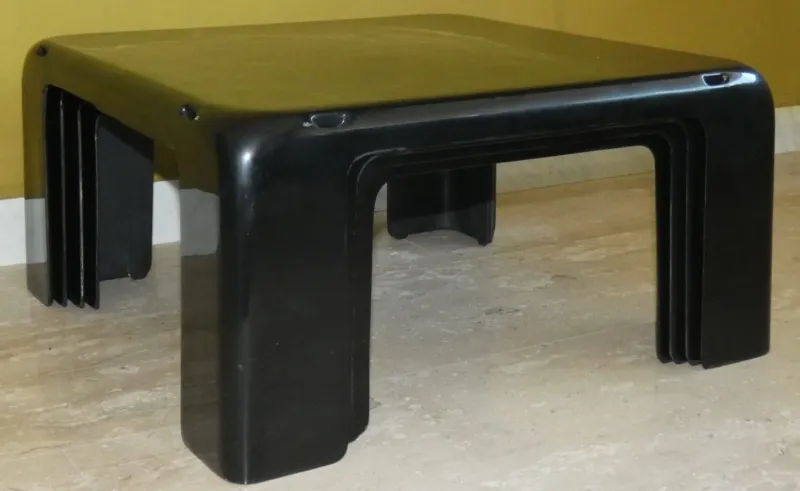 Pamono Quattro Gatti Stackable Tables by Mario Bellini for C&B Italia, 1967, Set of 4> Coffee & Side Tables