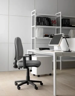 Pamono Quick Operative Upholstered Office Chair by Quinti Sedute