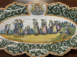 Pamono Quimper Earthenware Dish><noscript><img width=