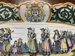 Pamono Quimper Earthenware Dish><noscript><img width=