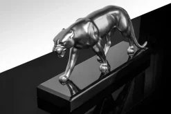 Pamono R. Rochard, Panther Sculpture, 1920s, Metal> Art Deco