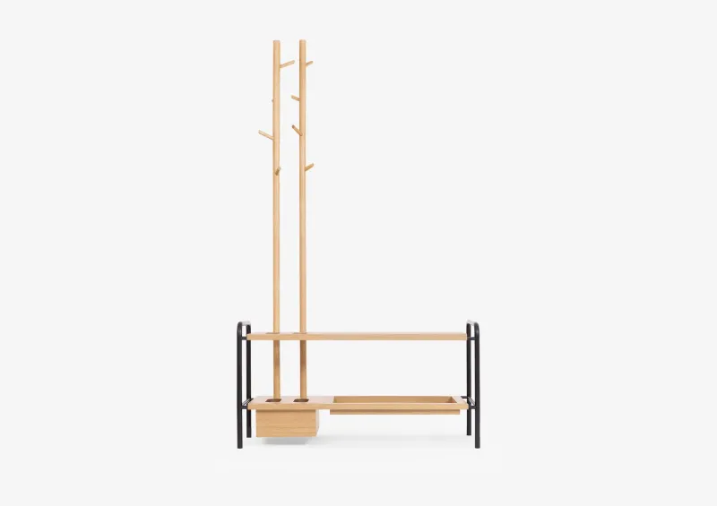 Pamono Rachel Coat Stand by Marqqa, Set of 4> Racks, Hooks & Valets