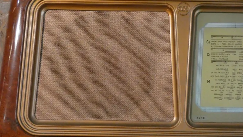 Pamono Radio 2105 in Bakelite and Briarwood by CGE, 1940s> Electronics