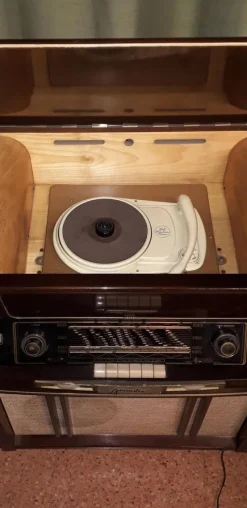 Pamono Radio from Grundig, 1950s><noscript><img width=
