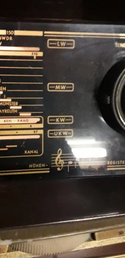 Pamono Radio from Grundig, 1950s><noscript><img width=