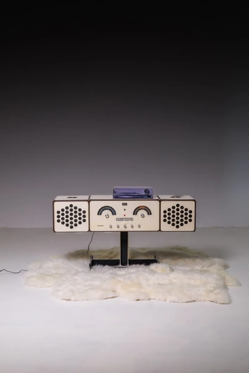 Hot Pamono Radio Phonograph Brionvega RR 126 Audio by Achille Castiglioni for Brionvega, 1980s