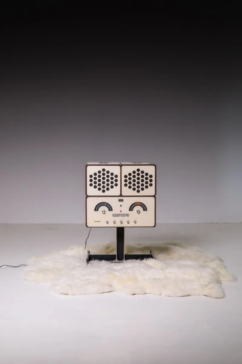 Hot Pamono Radio Phonograph Brionvega RR 126 Audio by Achille Castiglioni for Brionvega, 1980s