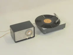 Pamono Radio SK 25 by Fritz Eichler and Record Player PS2 by Dieter Rams for Braun, 1960s> Electronics