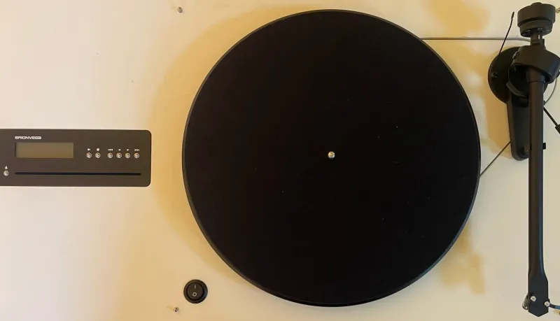 Pamono Radiophonograph Cubo RR 226 FO by F.lli Castiglioni for Brionvega, 2008> Electronics