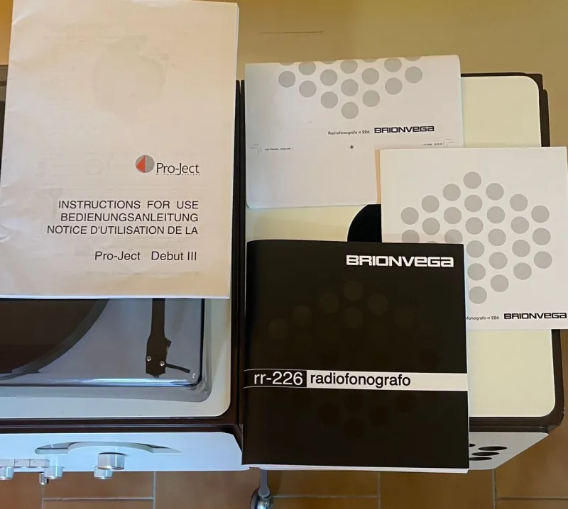Pamono Radiophonograph Cubo RR 226 FO by F.lli Castiglioni for Brionvega, 2008> Electronics