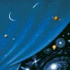 Discount Pamono Rafal Olbinski, Cosmic Coulisse, 2025, Giclée Print