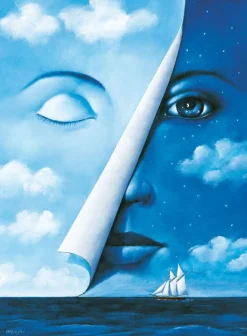 Pamono Rafal Olbinski, Face, 2025, Giclée Print> Surrealist|Prints & Multiples