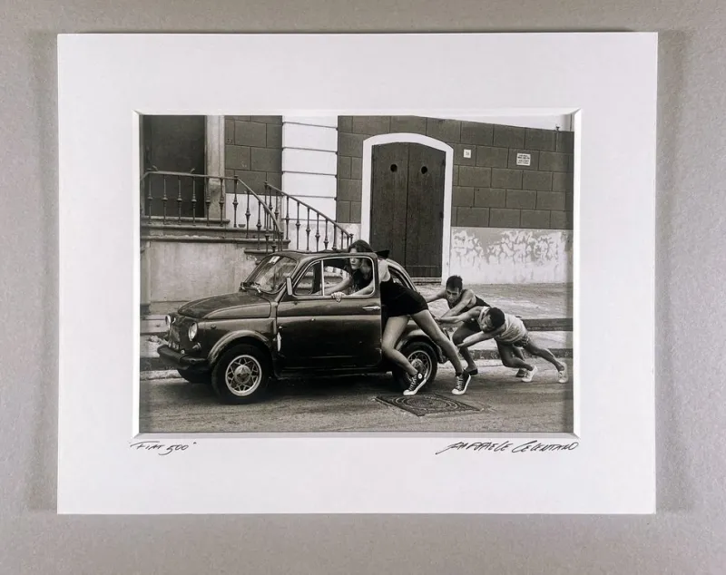 Pamono Raffaele Celentano, Fiat 500, Fine Art Photograph> Photography