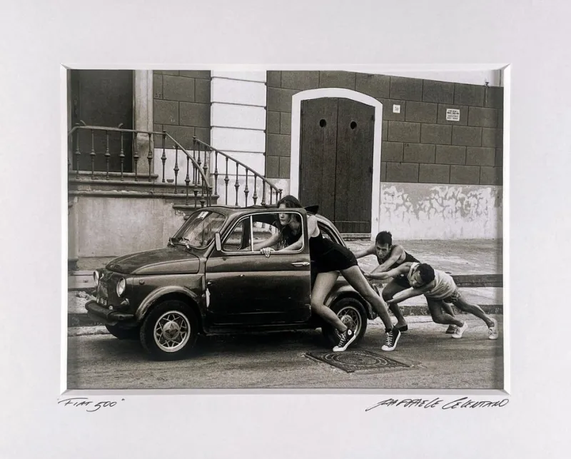 Pamono Raffaele Celentano, Fiat 500, Fine Art Photograph> Photography