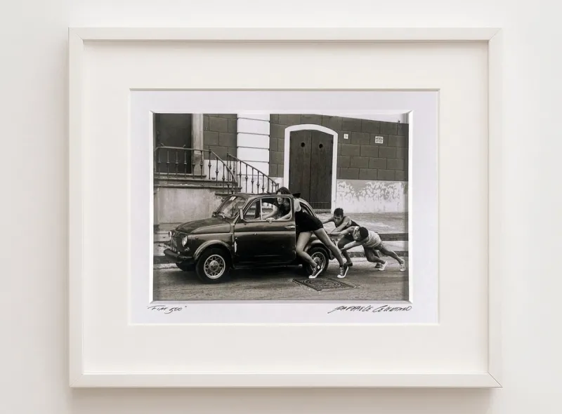 Pamono Raffaele Celentano, Fiat 500, Fine Art Photograph> Photography