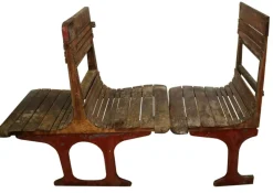 Pamono Railway Wagon Seats, 1935, Set of 4><noscript><img width=