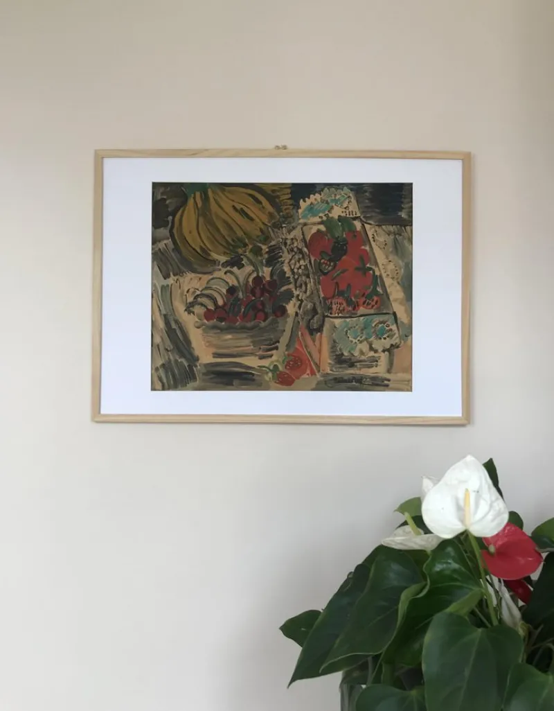 Sale Pamono Raoul Dufy, Still Life with Fruits, Lithograph