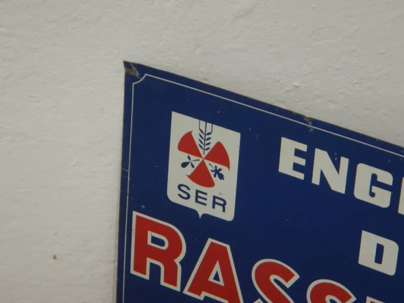Pamono Rassuen License Plate, France, 1950> Wall Decor