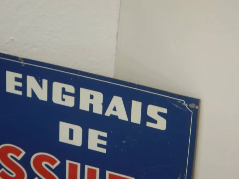 Pamono Rassuen License Plate, France, 1950> Wall Decor