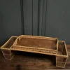 New Pamono Rattan Breakfast Tray, 1960s