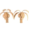 Best Pamono Rattan Coconut Wall Light, 1990s