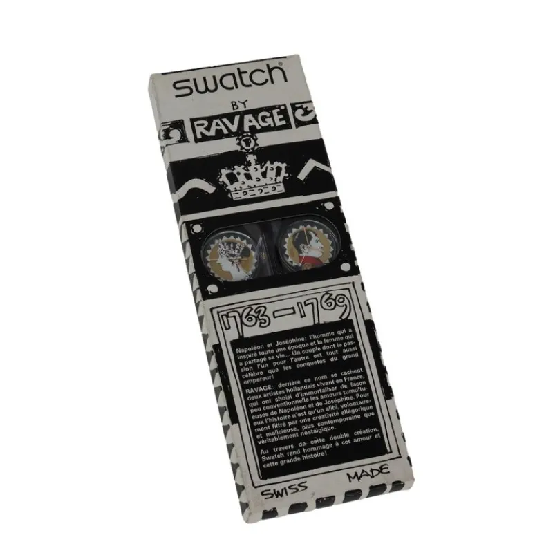 Outlet Pamono Ravage Set N Gb 152/159 Watch from Swatch, 1993