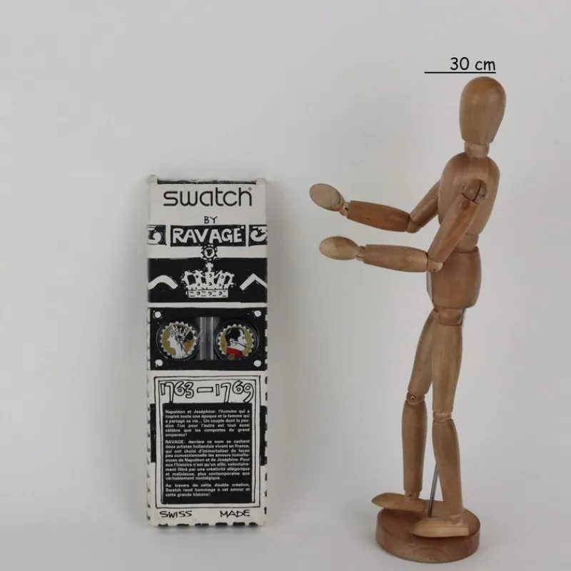 Outlet Pamono Ravage Set N Gb 152/159 Watch from Swatch, 1993