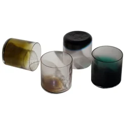 Pamono Raw Forrest Glassware by Milena Kling, Set of 4> Tabletop|Glassware