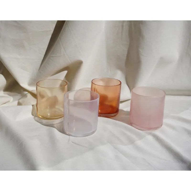 Pamono Raw Sunrise Glassware by Milena Kling, Set of 4