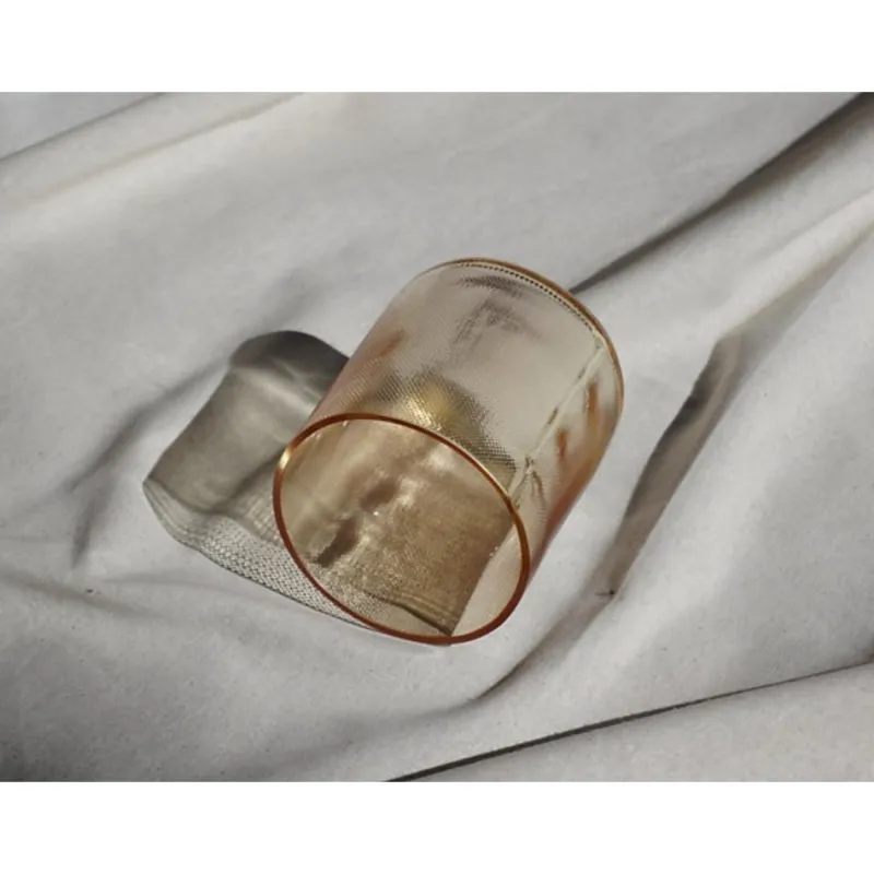Pamono Raw Sunrise Glassware by Milena Kling, Set of 4