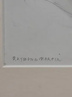 Clearance Pamono Raymond Martin after Rodin, Reclining Female Nude, 1960s, Pencil & Watercolor on Paper